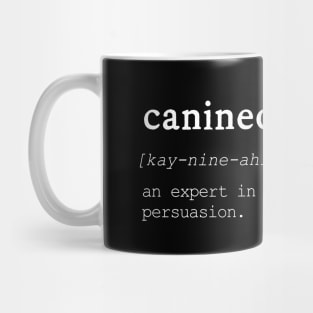 Dictionary Definition of Canineologist Mug